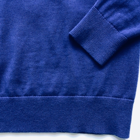 Banana Republic Blue Scalloped Neck Sweater - Picture 4 of 4